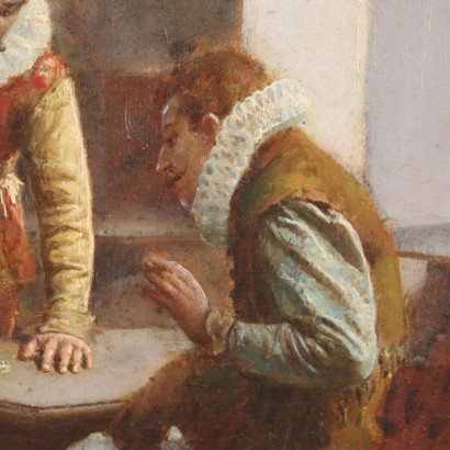 Painting Scene with Dice Players, The Dice Players