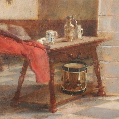 Painting Scene with Dice Players, The Dice Players