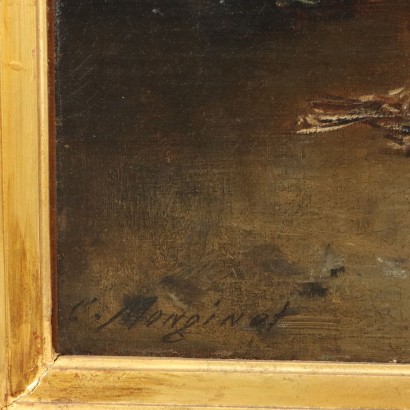 Painting by Charles Monginot,Still life with birds,Charles Monginot,Charles Monginot,Charles Monginot,Charles Monginot