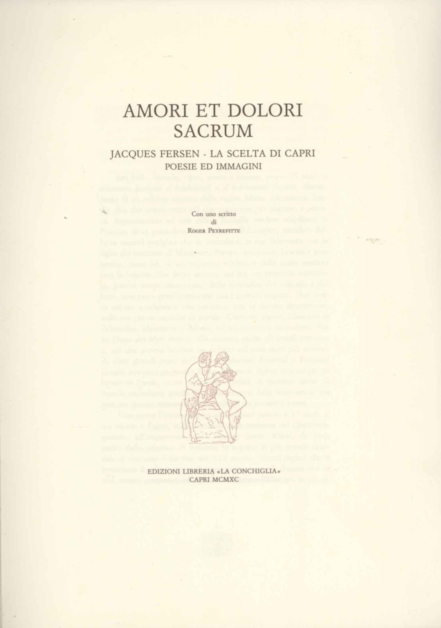 Amori et dolori sacrum