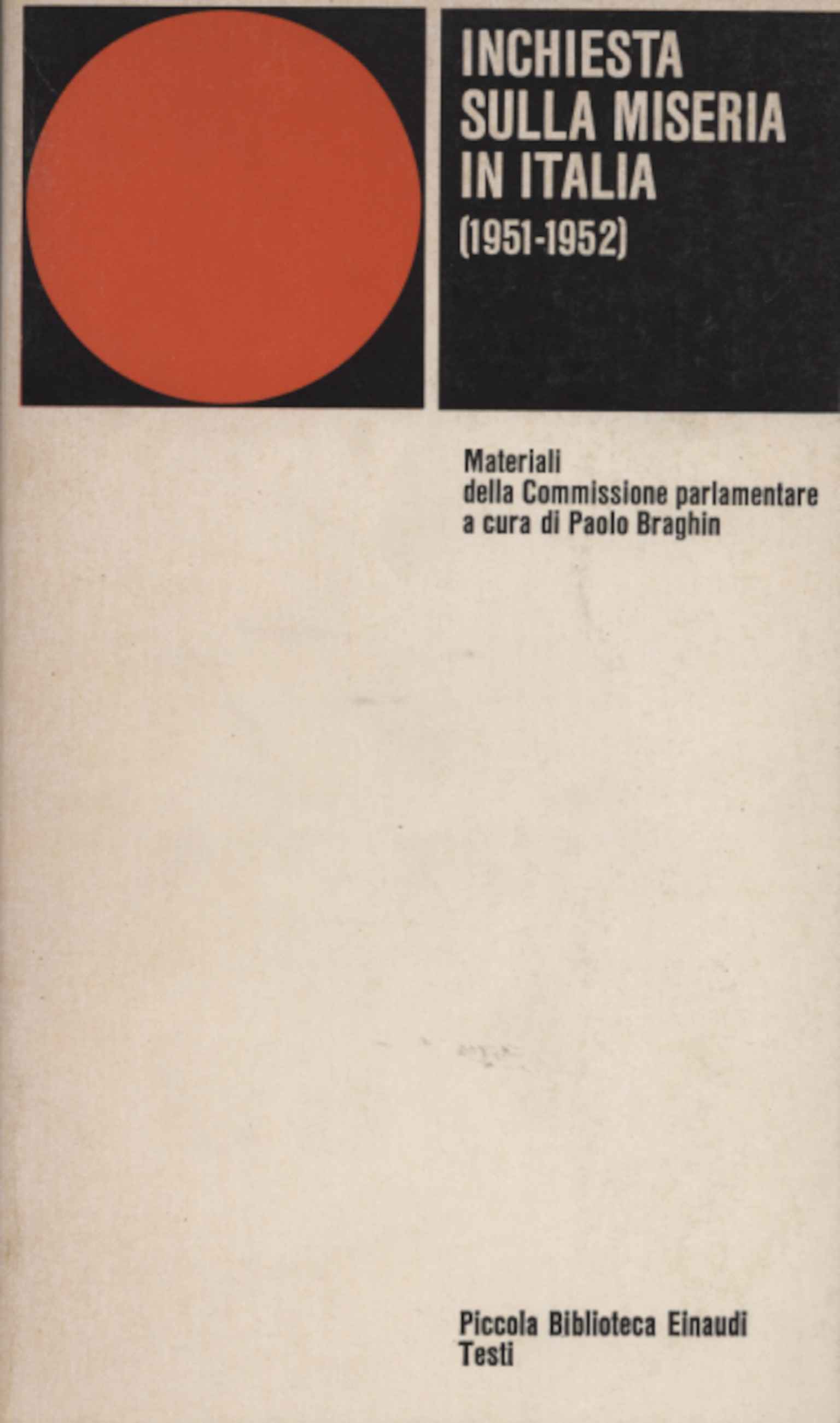 Inchiesta sulla miseria in Italia (1951-