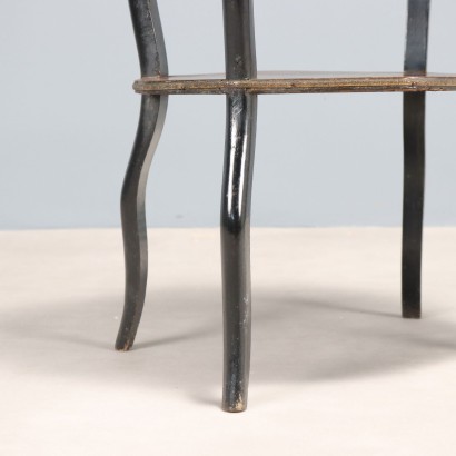 Tavolino intarsiato fine'800,Tavolino Etagere Napoleone III
