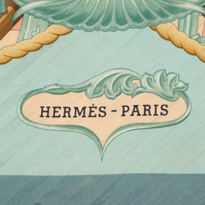 Hermes Foulard Vintage Nautico