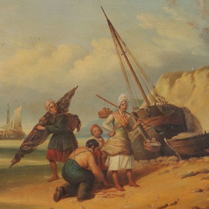 Painting The Sale of Fresh Fish