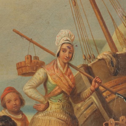 Painting The Sale of Fresh Fish