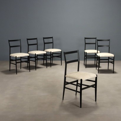 Sei Sedie '699 Superleggera' di Gio Ponti per Cassina