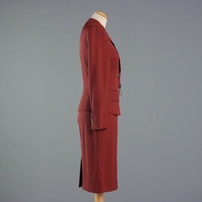 Dolce & Gabbana Bordeaux Suit