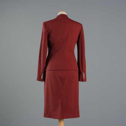 Dolce & Gabbana Bordeaux Suit