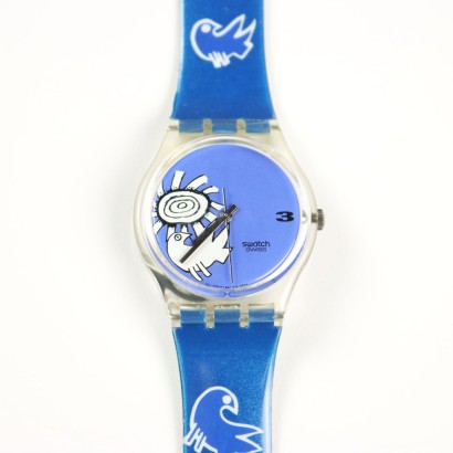 Gruppo di Quattro Orologi Swatch a Tem