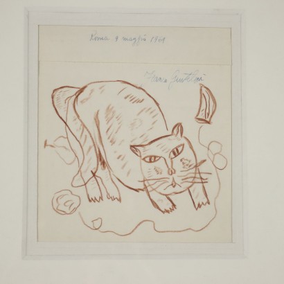 Disegno di Franco Gentilini,Gatto,Franco Gentilini,Franco Gentilini,Franco Gentilini,Franco Gentilini,Franco Gentilini,Franco Gentilini