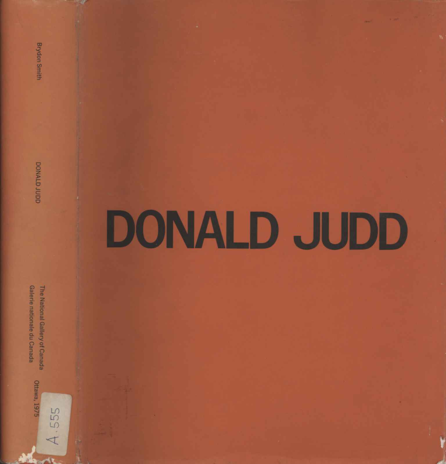 Donald Judd. Catálogo de la exposición.