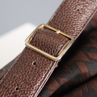 Valentino Vintage Canvas and Leather Bag