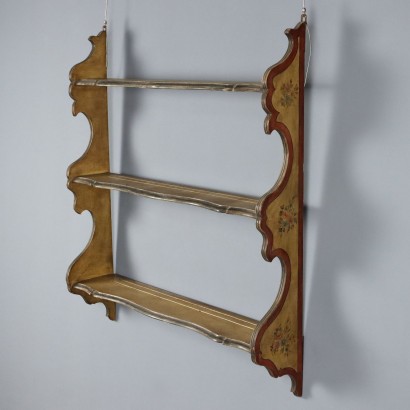 Piattaia in Legno Dipinto