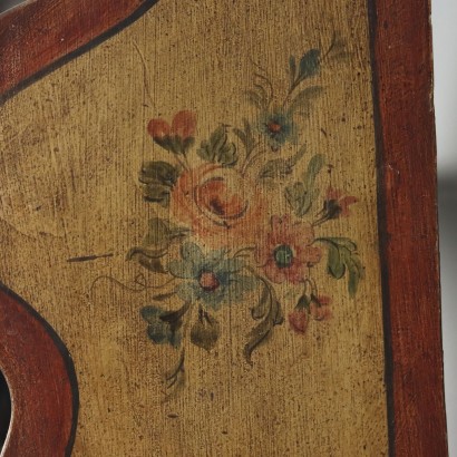 Piattaia,Piattaia in Legno Dipinto