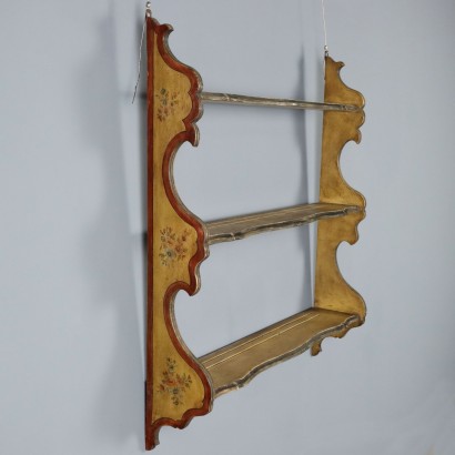 Piattaia,Piattaia in Legno Dipinto