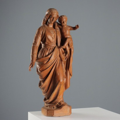 Madonna con Bambino in Terracotta