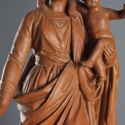 Madonna con Bambino in Terracotta