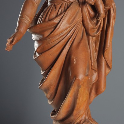 Madonna con Bambino in Terracotta