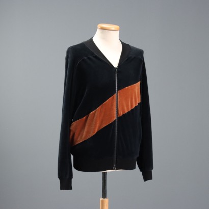 Valentino Felpa Vintage in Ciniglia di Cotone