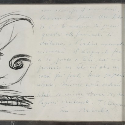 Disegno con Lettera di Remo Brindisi ,Ultima notte di Mussolini con Claretta,Remo Brindisi,Disegno con Lettera di Remo Brindisi 1,Remo Brindisi,Remo Brindisi,Remo Brindisi,Remo Brindisi,Remo Brindisi,Remo Brindisi