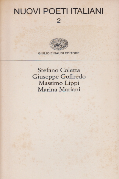 New Italian Poets 2