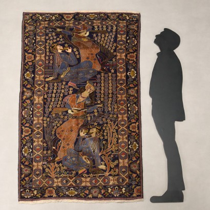 Tapis oriental, tapis Kum - Iran