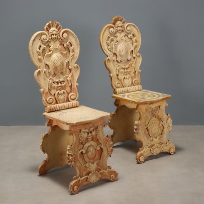 Pair of Neo-Renaissance Style Chairs