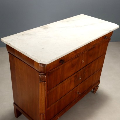 Chest of Drawers, Louis Philippe Chest of Drawers in Walnut