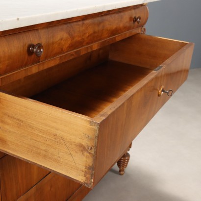 Chest of Drawers, Louis Philippe Chest of Drawers in Walnut