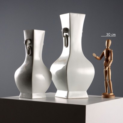 Pair of Porcelain Vases