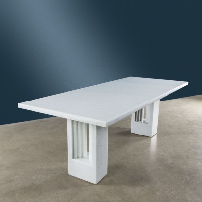 Tavolo 'Delfi' di Carlo Scarpa e Marcel Breuer per Simon