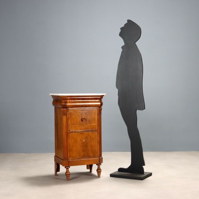Bedside table, Louis Philippe bedside table