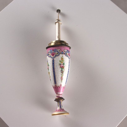 Pair of Silver and Porcelain Perfume Diffusers