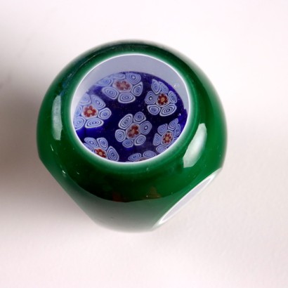 Set of Four Glass Paperweights