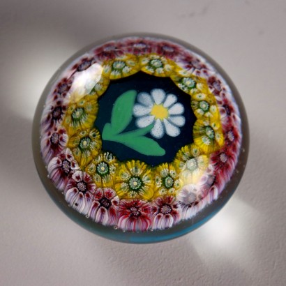 Set of Four Glass Paperweights