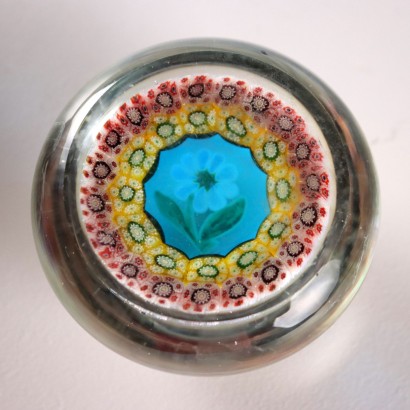 Set of Four Glass Paperweights