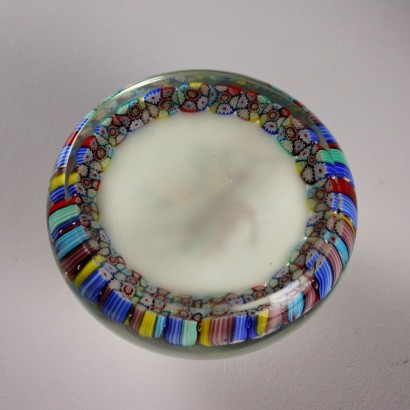 Set of Four Glass Paperweights