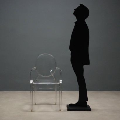 Sedia 'Louis Ghost' di,Philippe Starck,Philippe Starck,Philippe Starck