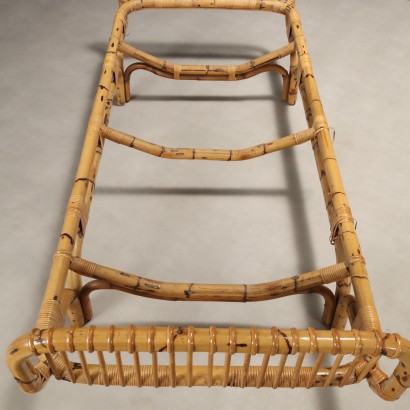 Deux lits en bambou des années 1900