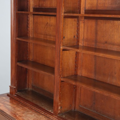 Librería, Librería victoriana de caoba