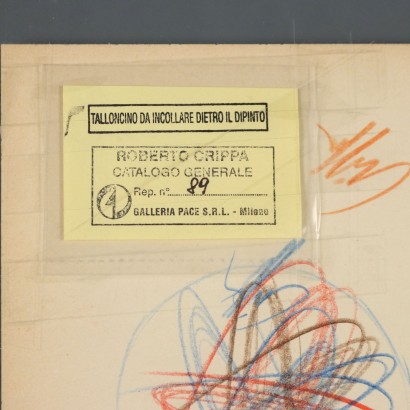 Dibujo de Roberto Crippa, Espirales, Roberto Crippa, Roberto Crippa, Roberto Crippa