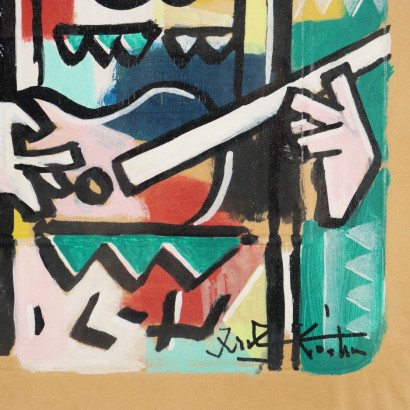 Pintura de Ibrahim Kodra,Ibrahim Kodra,guitarrista,Ibrahim Kodra,Ibrahim Kodra,Ibrahim Kodra,Ibrahim Kodra