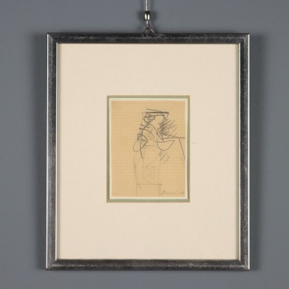 Drawing by Emilio Scanavino
