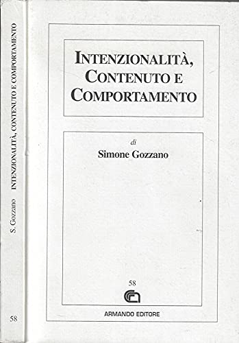 Contenido y comportamiento de intencionalidad