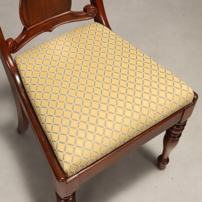 CHAISES, Ensemble de six chaises de style victorien