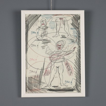 Dessin de Dario Fo