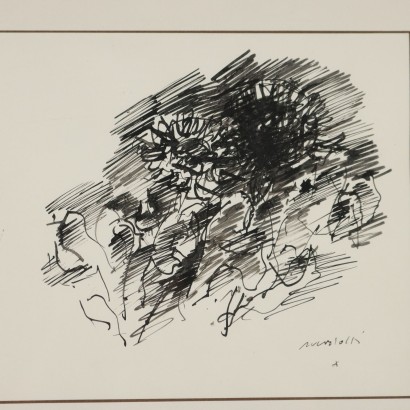 Peinture d'Ennio Morlotti, Fleurs de souci, Ennio Morlotti, Ennio Morlotti, Ennio Morlotti, Ennio Morlotti
