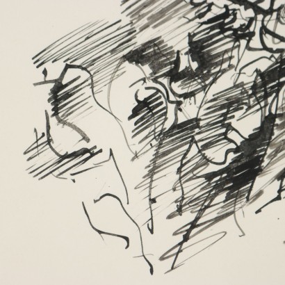 Peinture d'Ennio Morlotti, Fleurs de souci, Ennio Morlotti, Ennio Morlotti, Ennio Morlotti, Ennio Morlotti