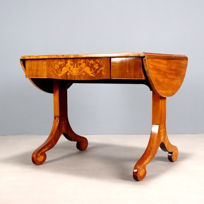 BUREAU, Bureau avec charnières