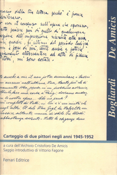 Carteggio di due pittori negli anni 19